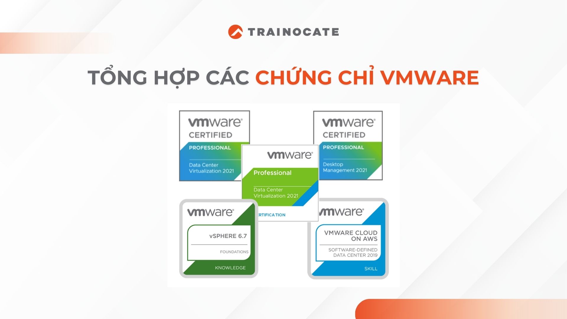 Tổng hợp các chứng chỉ VMware hiện nay