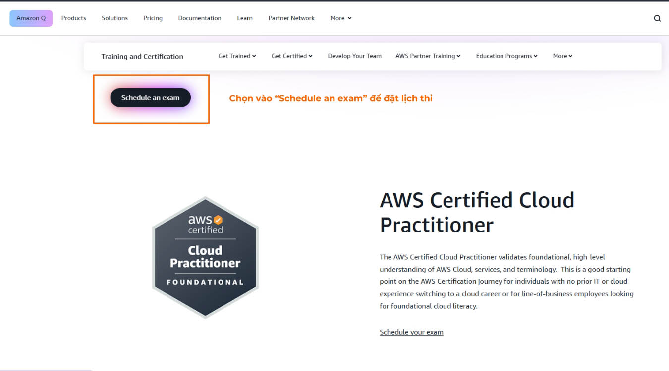 Hướng dẫn đăng ký thi chứng chỉ AWS tại Việt Nam